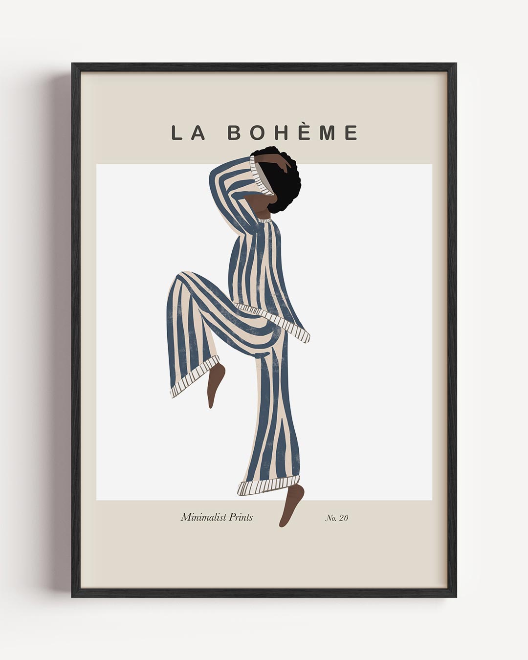 La Bohème Stijlvolle Print Poster-WallArtistic