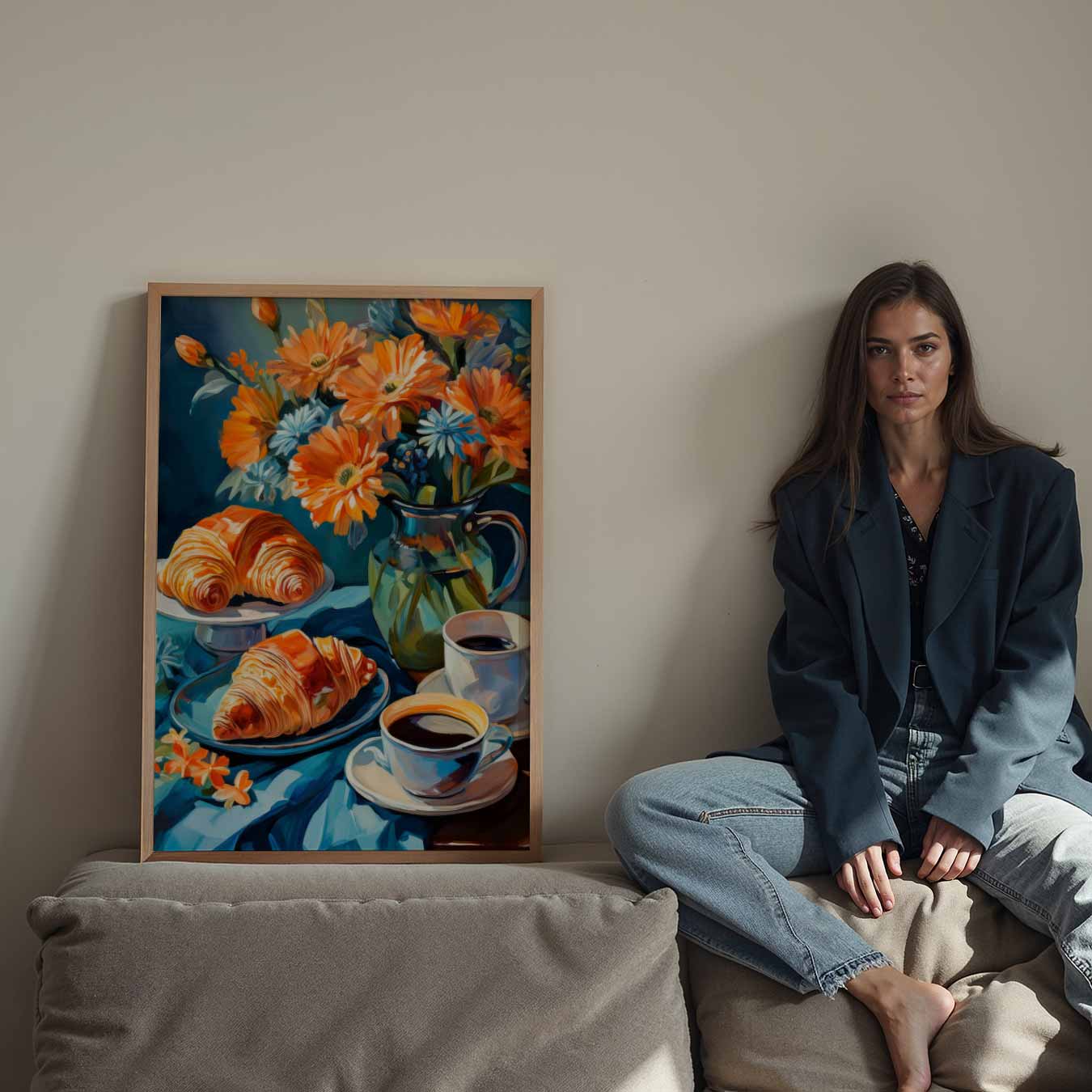 Rustieke Ontbijt Sfeerposter-WallArtistic