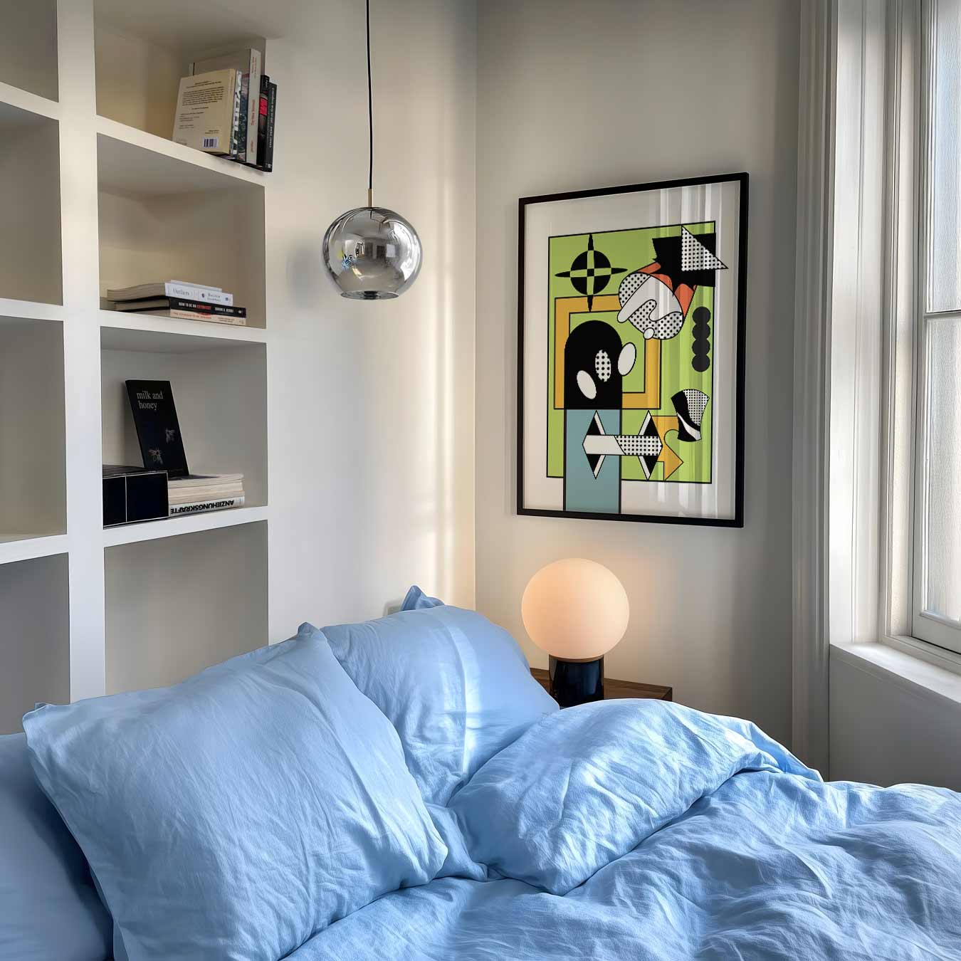 Moderne Geometrische Kunstposter