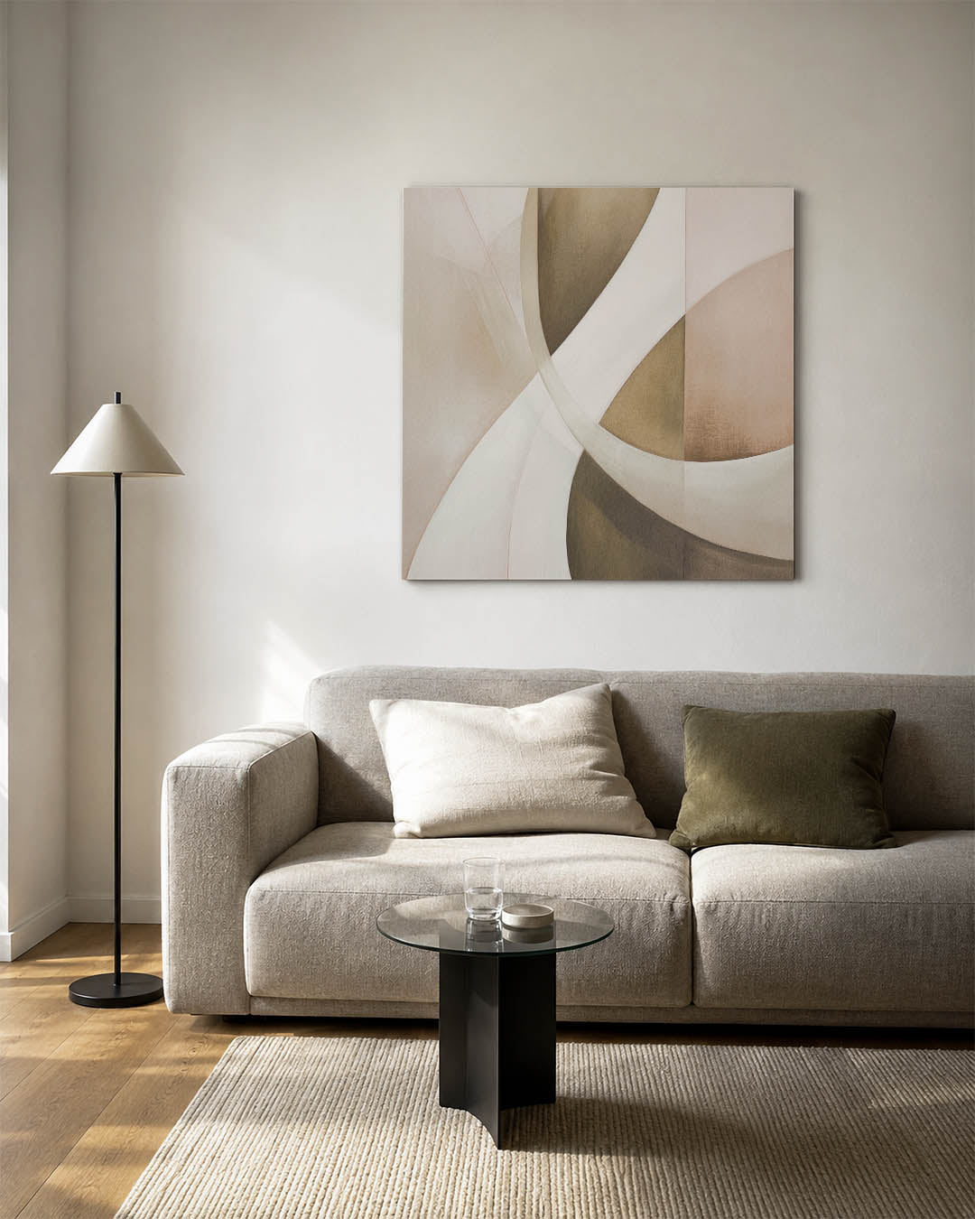 Organische vormen Kunstwerk