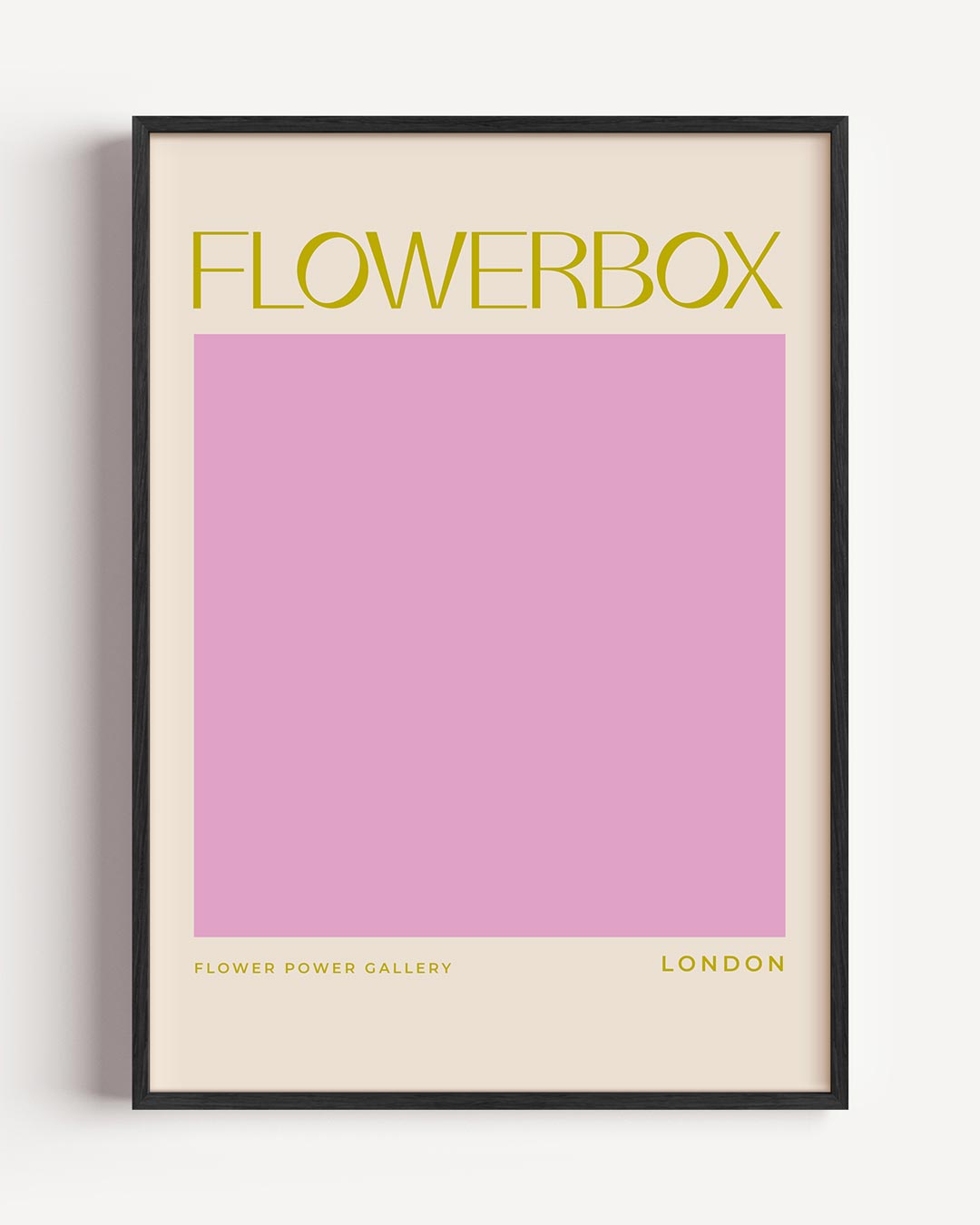 Flowerbox Art Poster-WallArtistic
