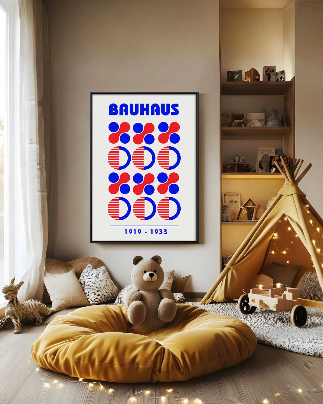 Bauhaus Stijl Poster Kunstwerk