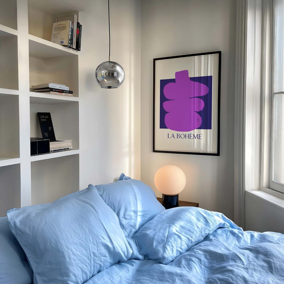 La Bohème Abstracte Kunstposter-WallArtistic