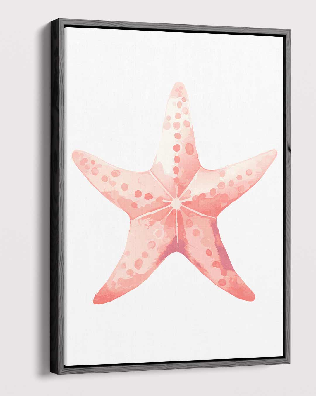 Vrolijke Zeester Kunstwerk-canvas-dibond-plexiglas-wanddecoratie-WallArtistic