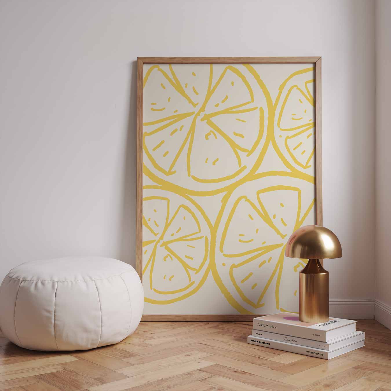 Zonnige Citroen Poster-WallArtistic