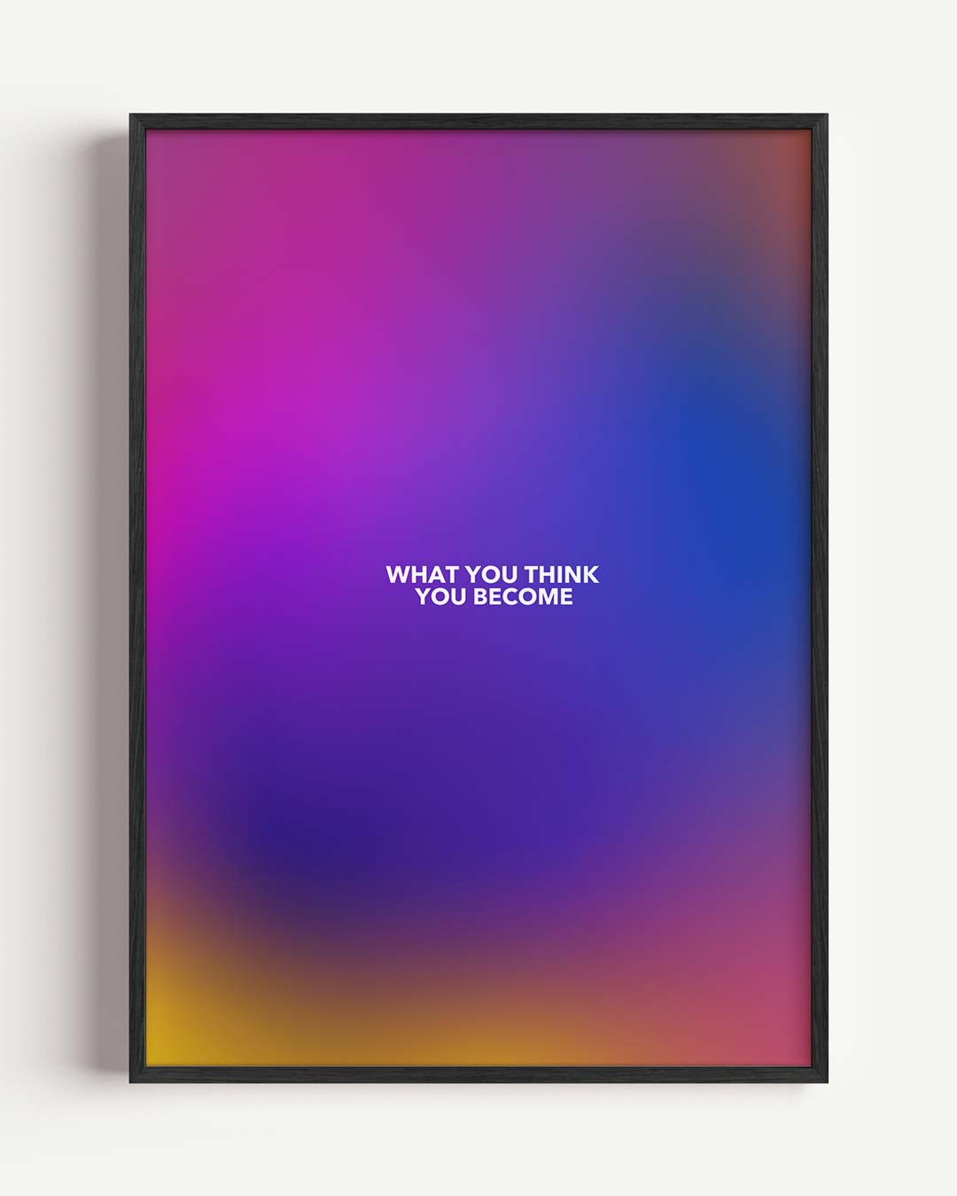 Inspirerende Mindset Poster-WallArtistic