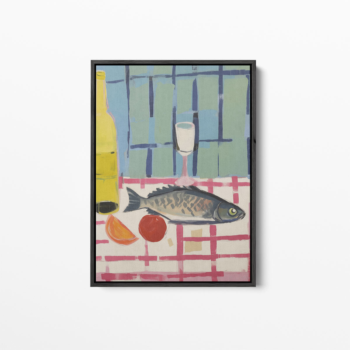 Mediterrane Tafereel Kunstwerk-canvas-dibond-plexiglas-wanddecoratie-WallArtistic