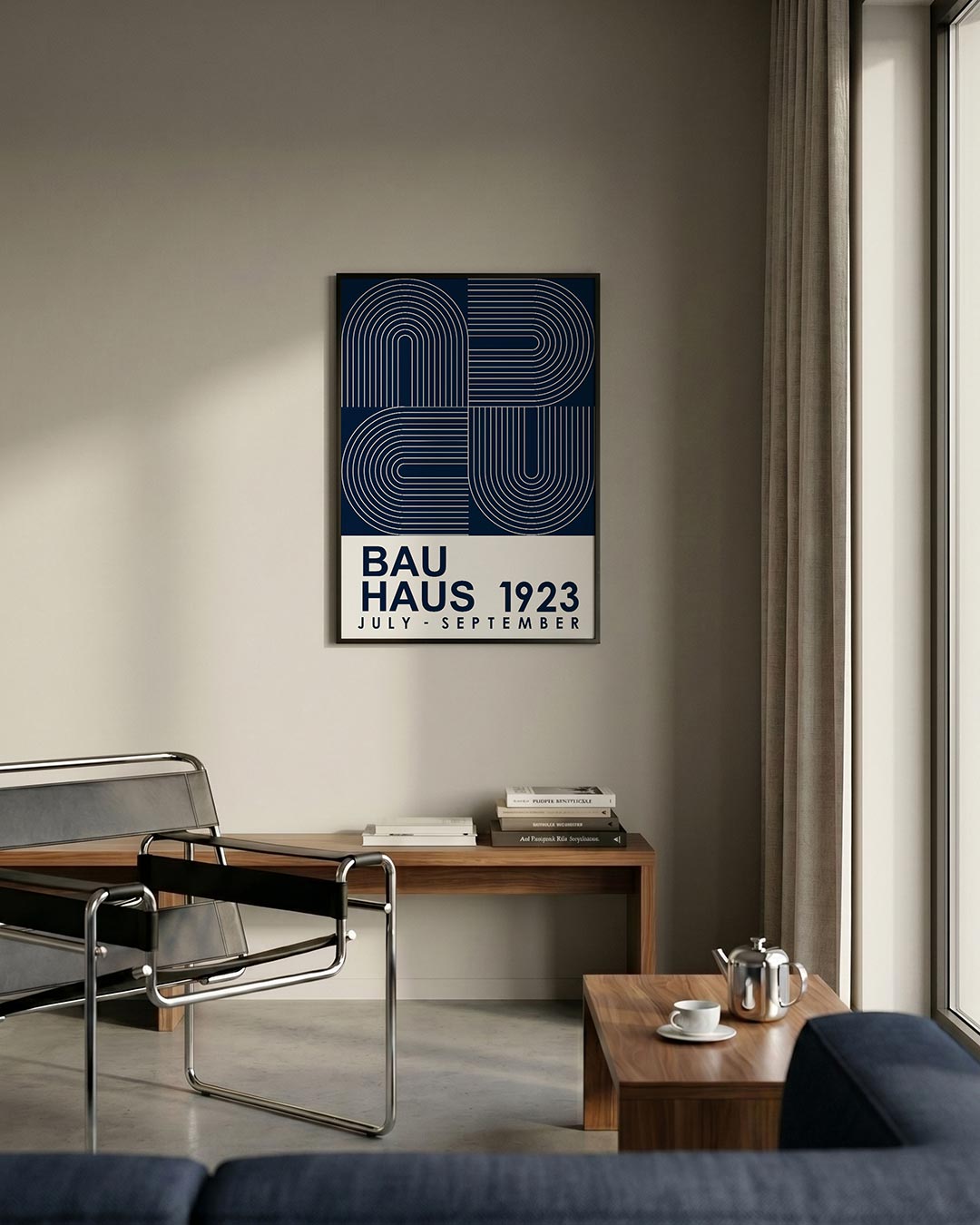 Lijnen en vormen Poster