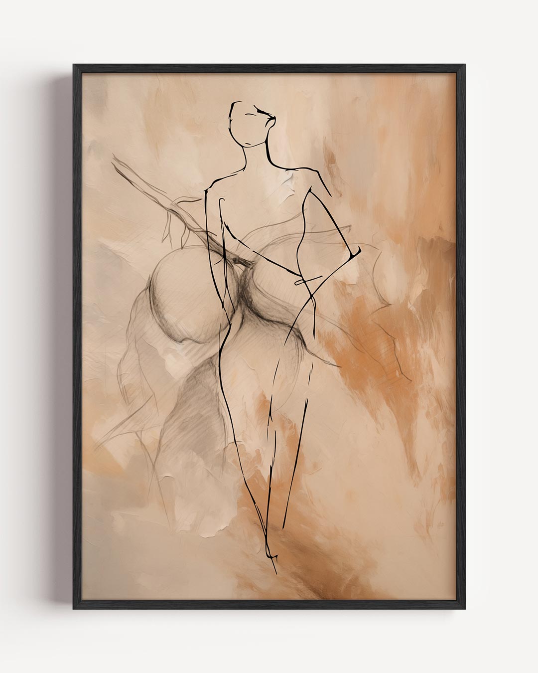 Abstracte Elegantie Poster-WallArtistic