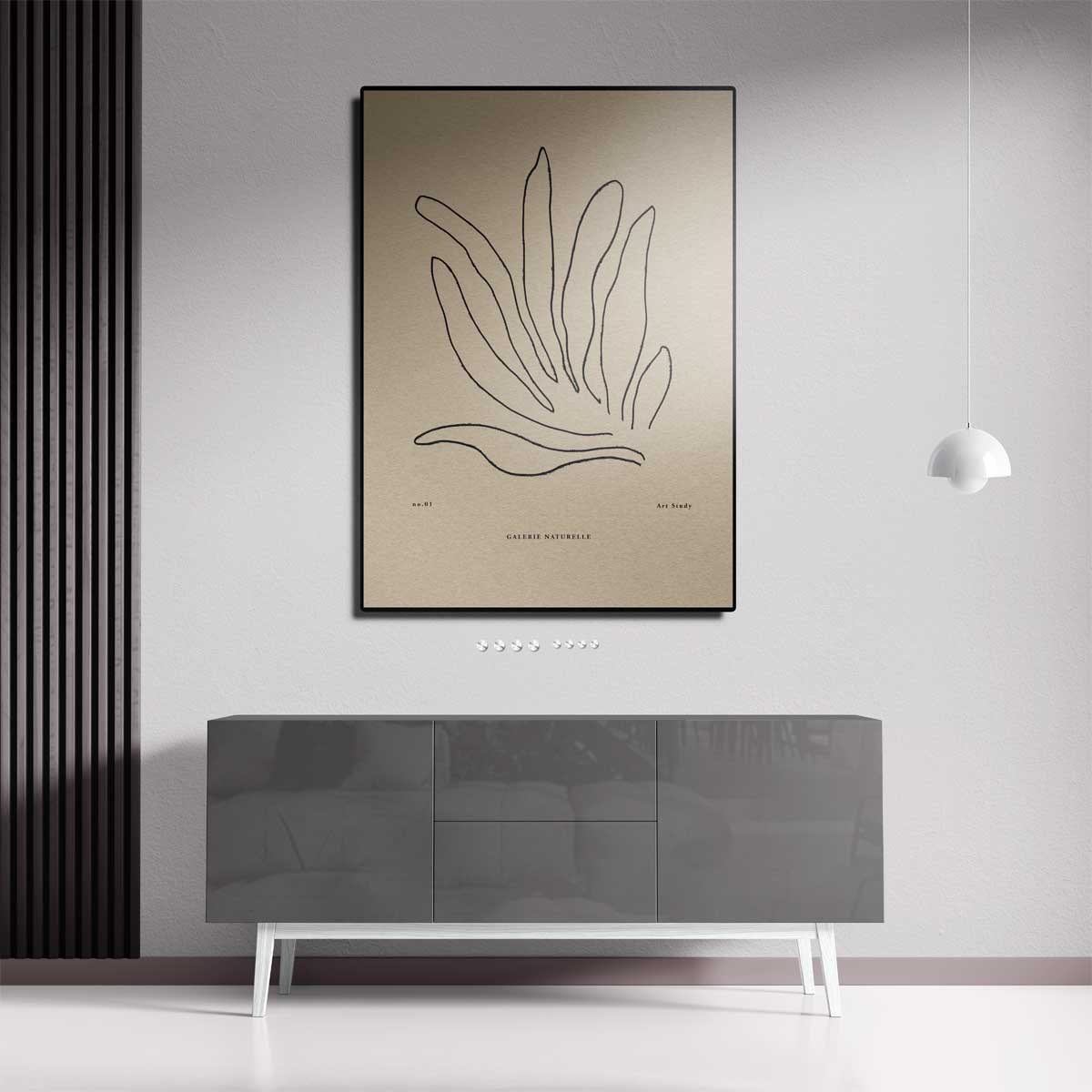 Organische Lijnen Kunstwerk-canvas-dibond-plexiglas-wanddecoratie-WallArtistic