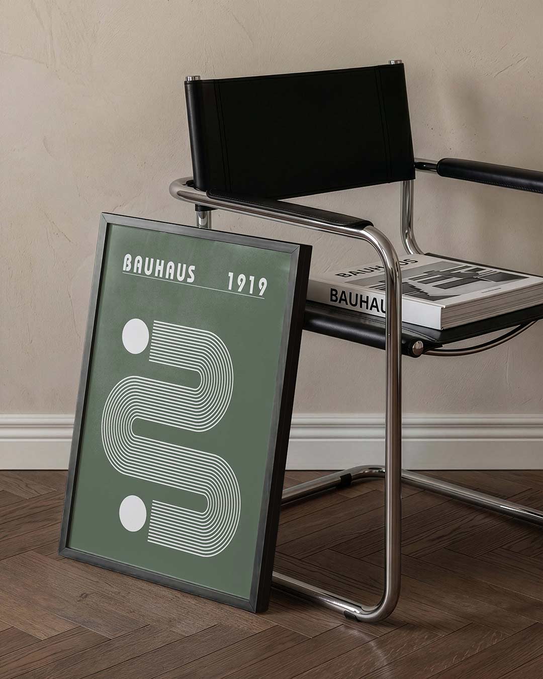 Lijnen en vormen Poster