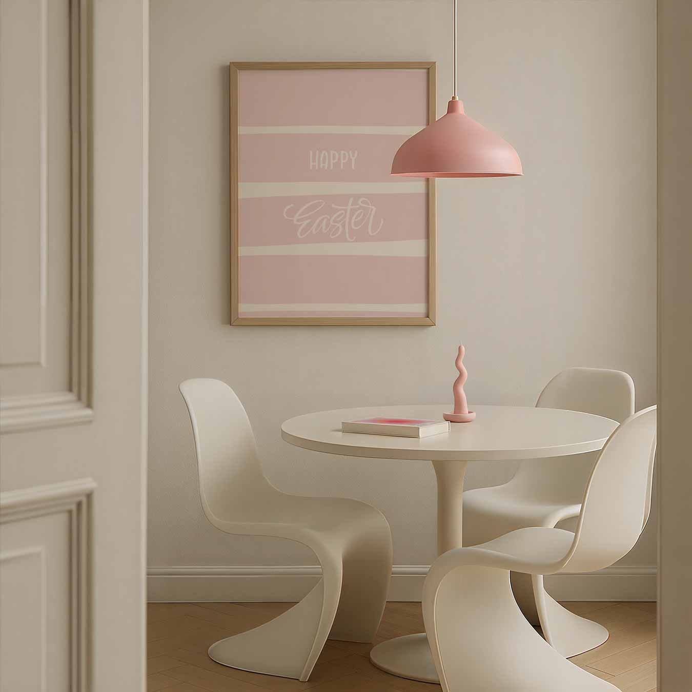 Vrolijke Paasposter-WallArtistic