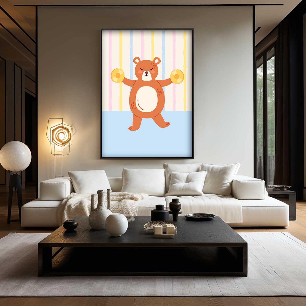 Abstract kunstwerk Kunstwerk-canvas-dibond-plexiglas-wanddecoratie-WallArtistic