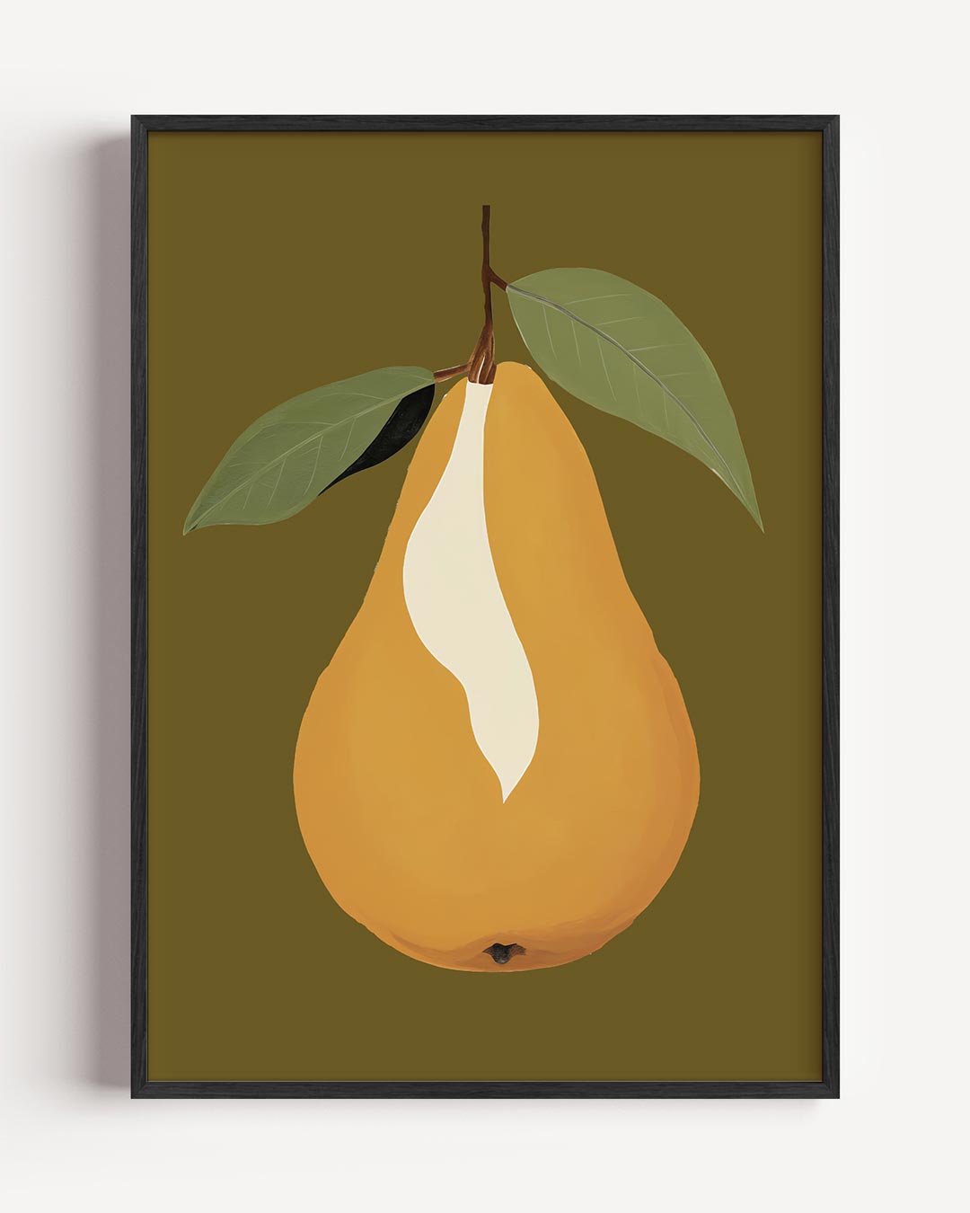 Stijlvolle Perzik Poster-WallArtistic