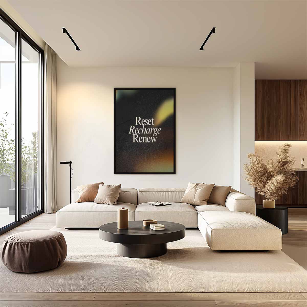Abstract kunstwerk Kunstwerk-canvas-dibond-plexiglas-wanddecoratie-WallArtistic