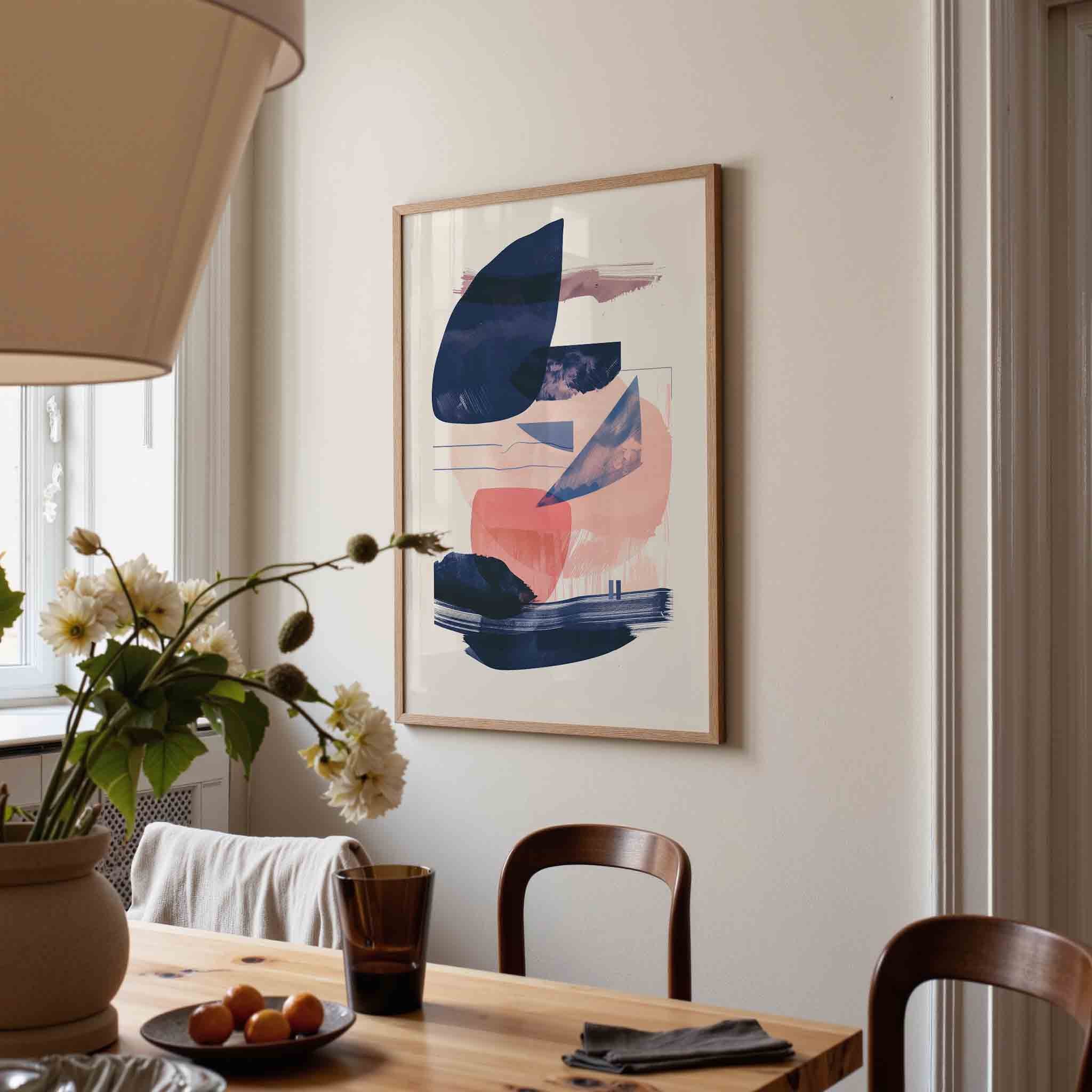 Abstracte vormen Poster