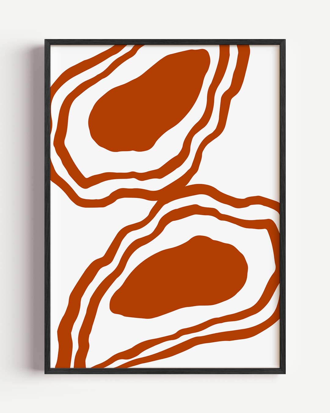 Organische Abstractie Poster-WallArtistic