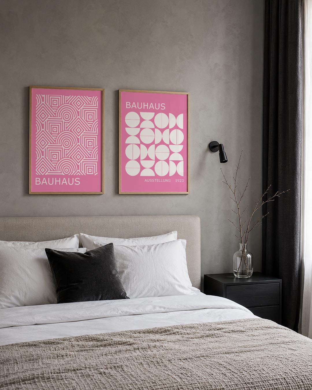 Patroon en lijnen Posterset