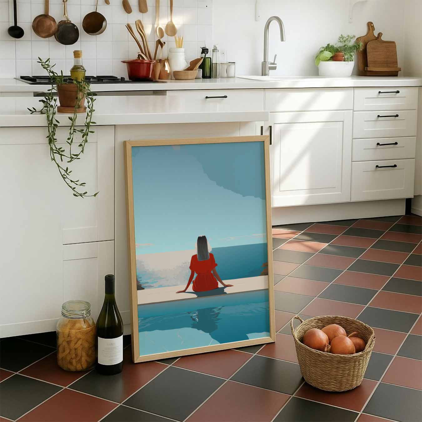 Dromerige Uitzicht Poster-WallArtistic