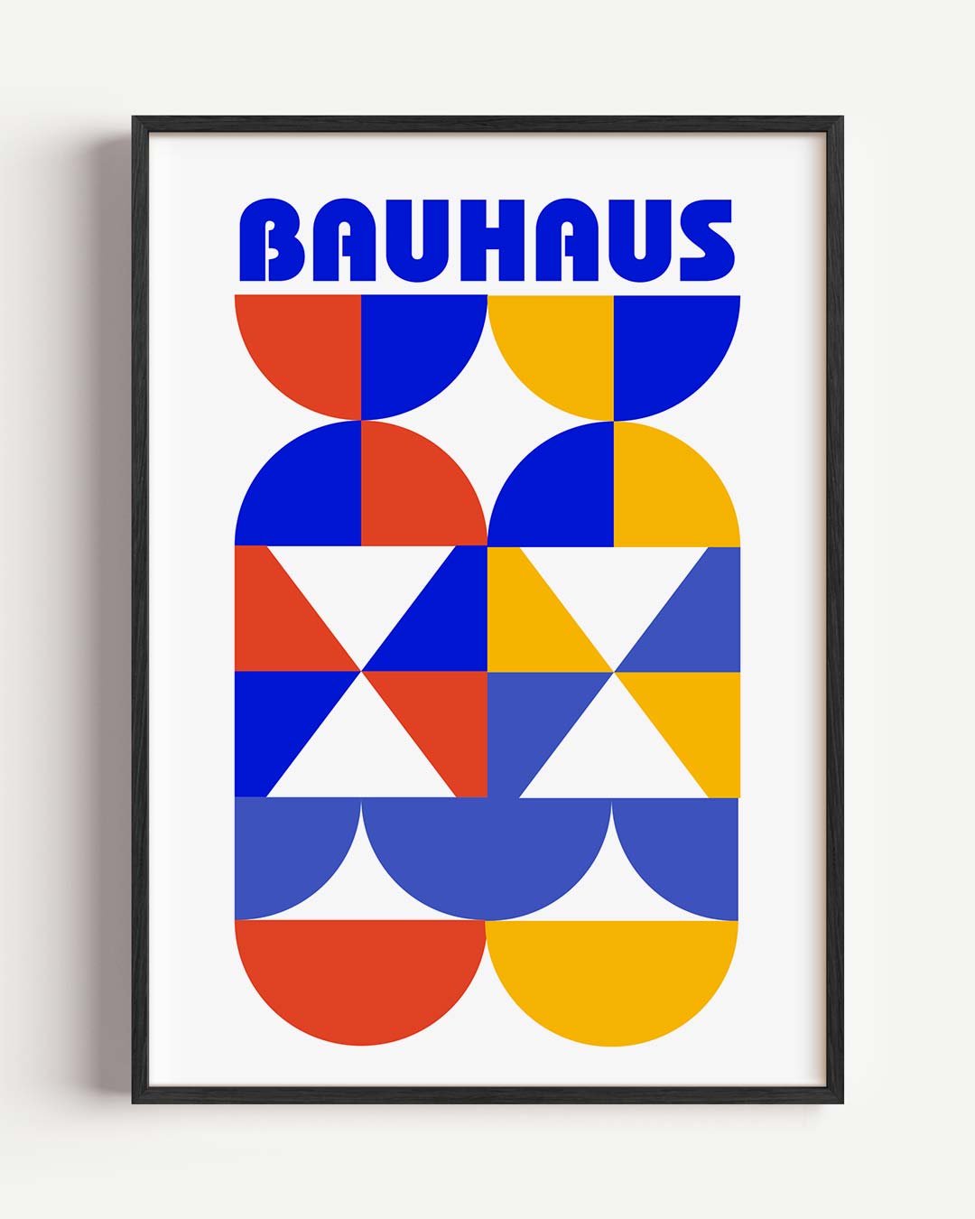 Bauhaus Stijlvolle Geometrie Poster-WallArtistic