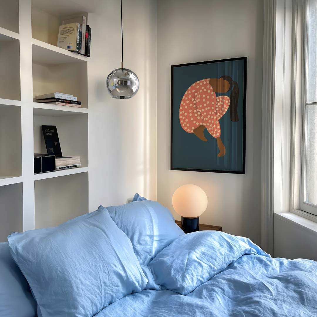 Stijlvolle Vrouwelijke Kunstposter-WallArtistic