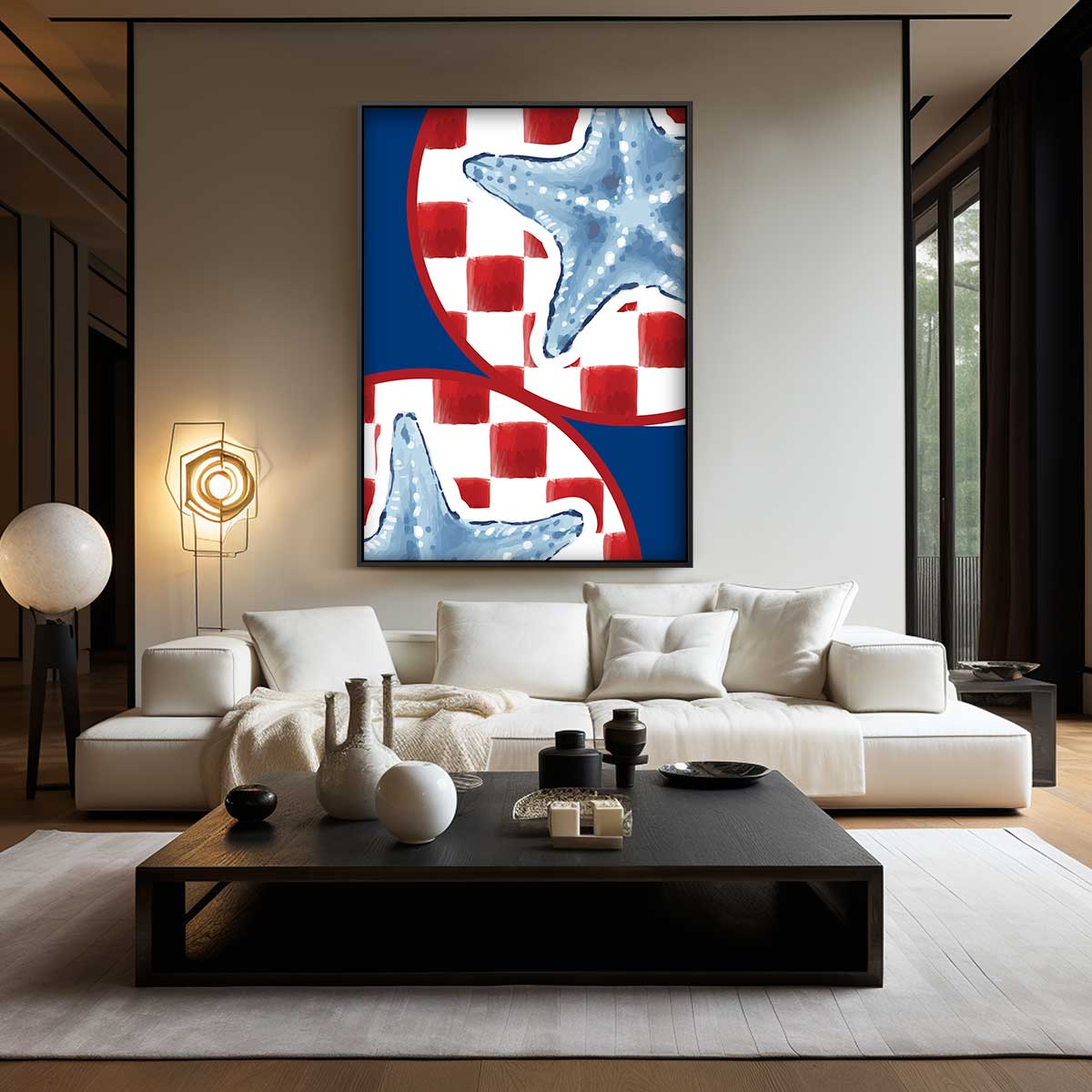 Zeeavontuur op Canvas Kunstwerk-canvas-dibond-plexiglas-wanddecoratie-WallArtistic