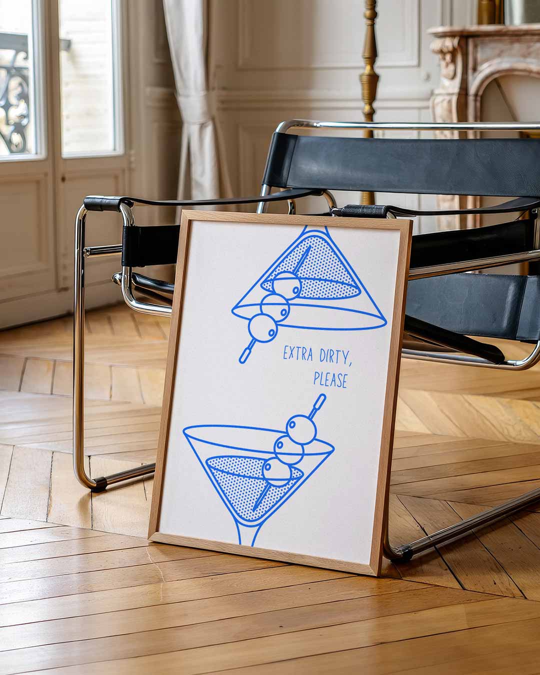 Stijlvolle Martini Poster voor de Cocktail Lover Poster