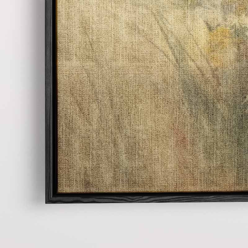 Veldbloemen in de Zomerbries Kunstwerk-canvas-dibond-plexiglas-wanddecoratie-WallArtistic