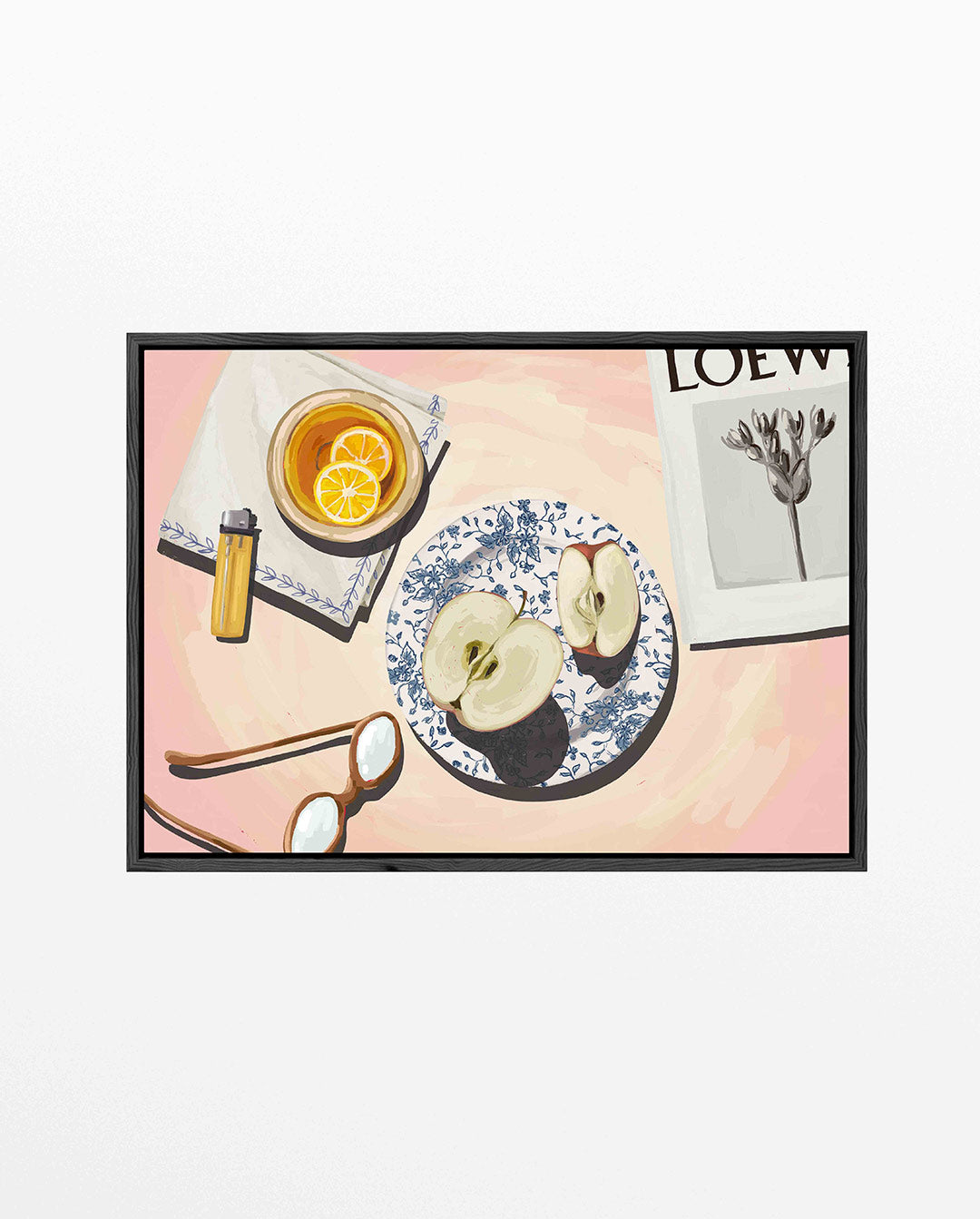 Dagelijkse tafereel Kunstwerk