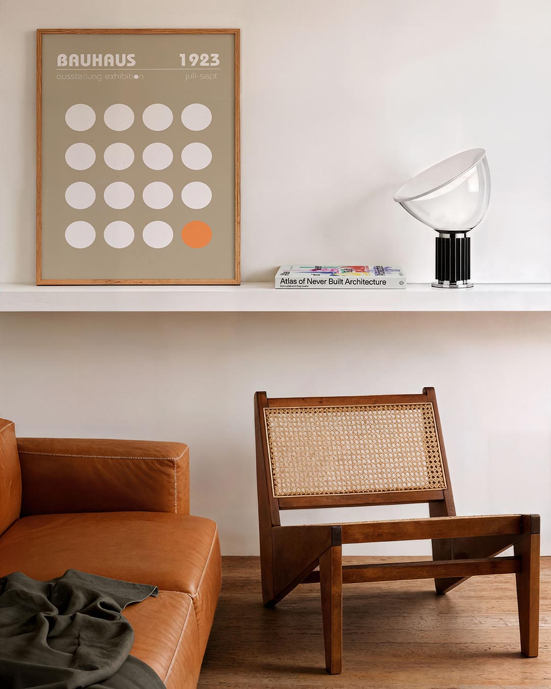 Cirkelpatroon en kleur Poster
