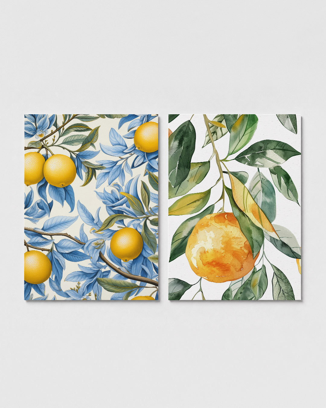 Citrus en bladeren Posterset