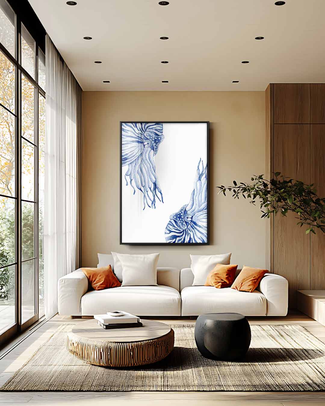 Abstract kunstwerk Kunstwerk-canvas-dibond-plexiglas-wanddecoratie-WallArtistic