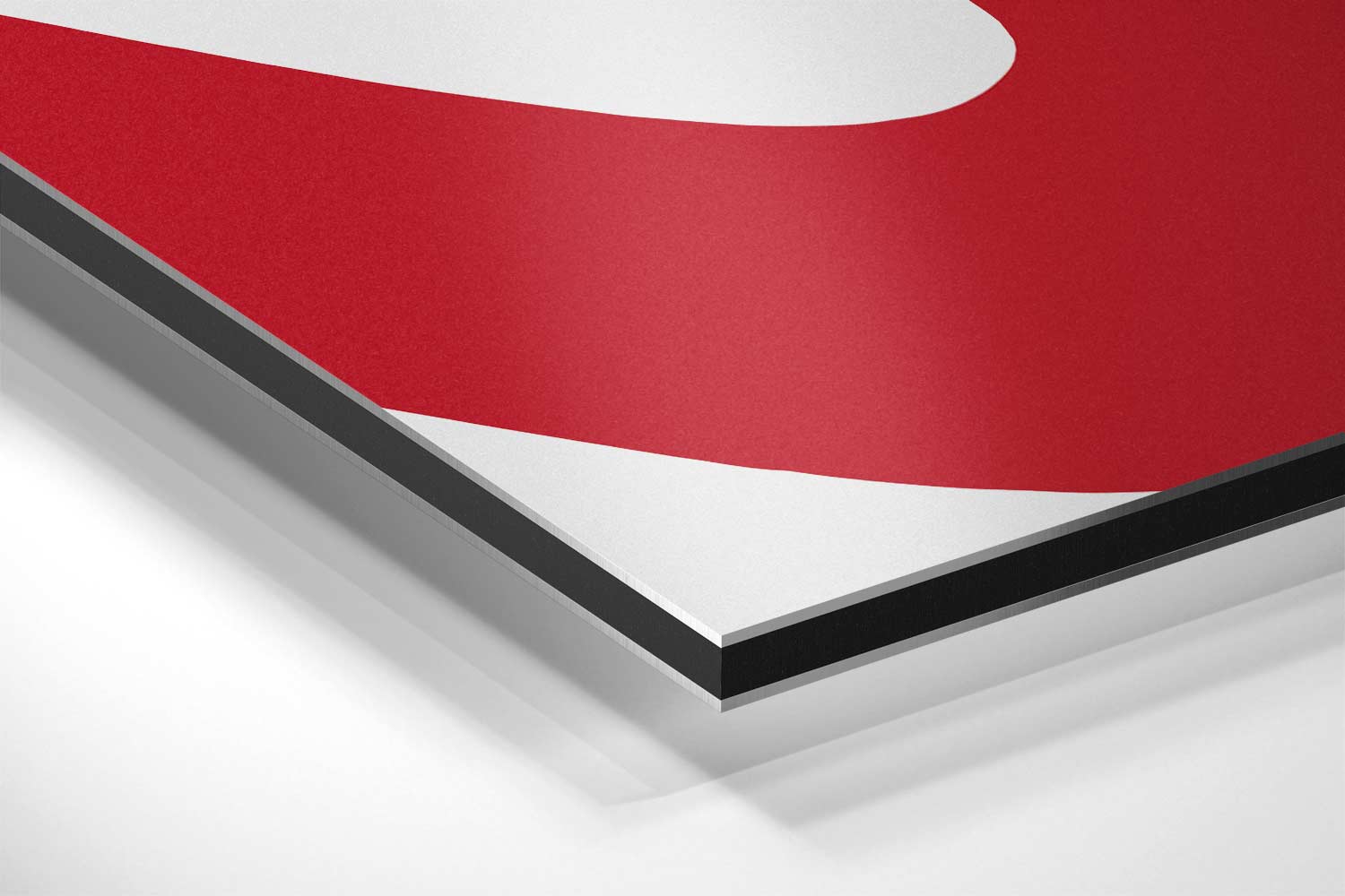 Dynamisch Rood Kunstwerk-canvas-dibond-plexiglas-wanddecoratie-WallArtistic