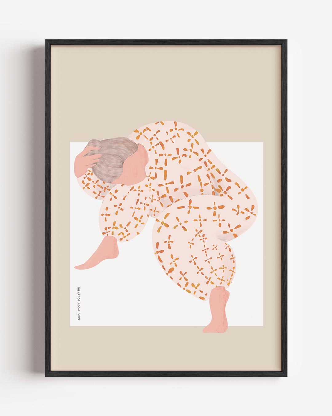Kleurrijke Moderne Kunstposter-WallArtistic