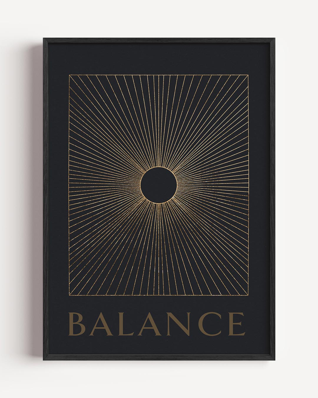 Stijlvolle Balans Poster-WallArtistic