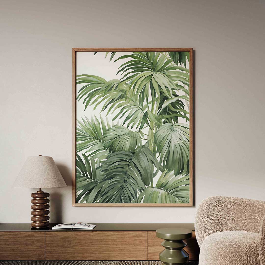 Groene bladeren Poster