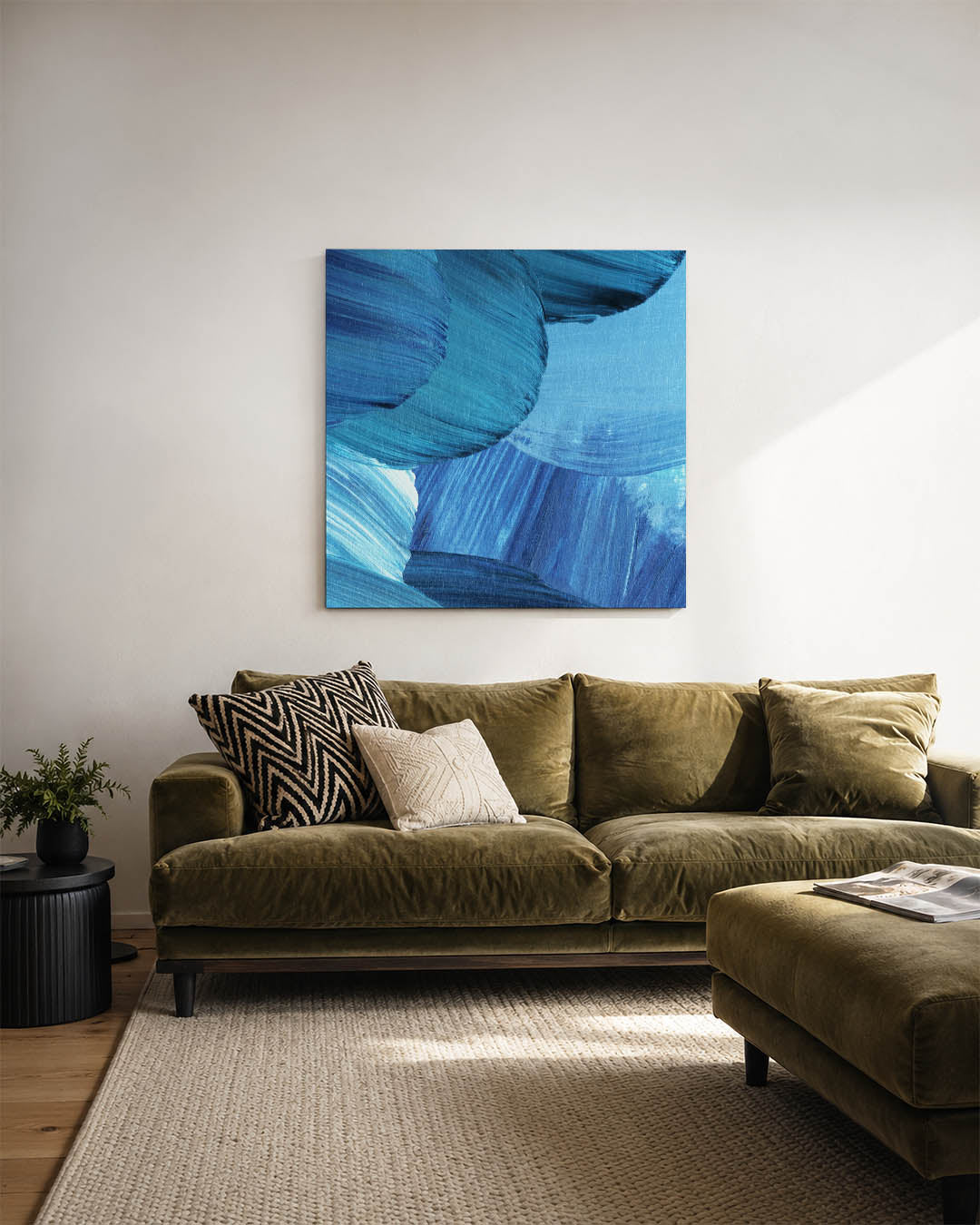 Dynamische vormen Kunstwerk