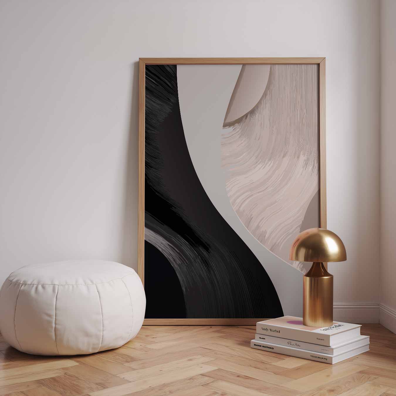 Stijlvolle Abstracte Kunstposter