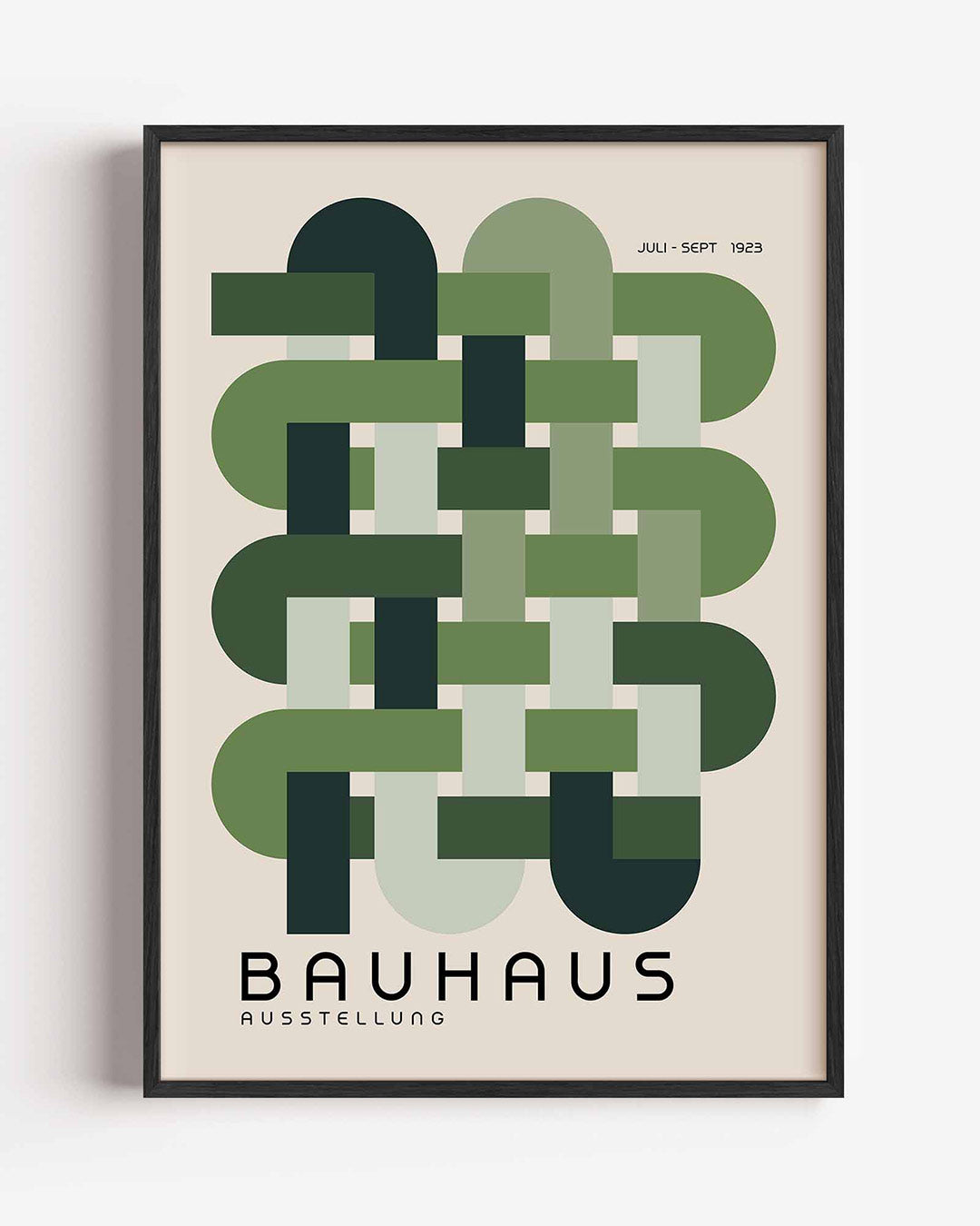 Geweven vormen Poster