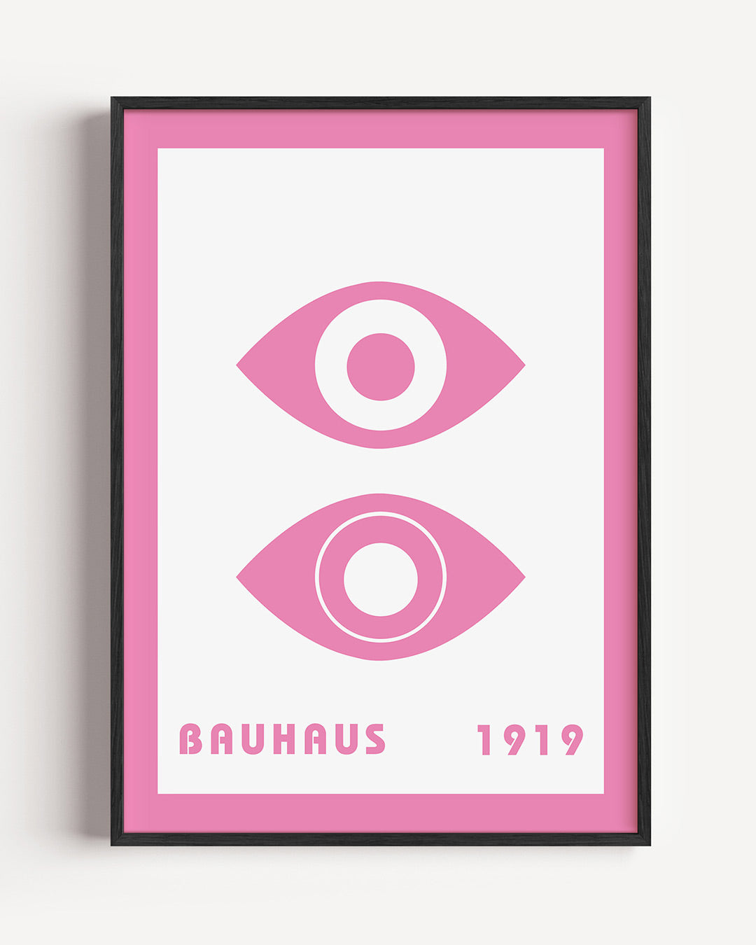 Oogvormen en kleur Poster