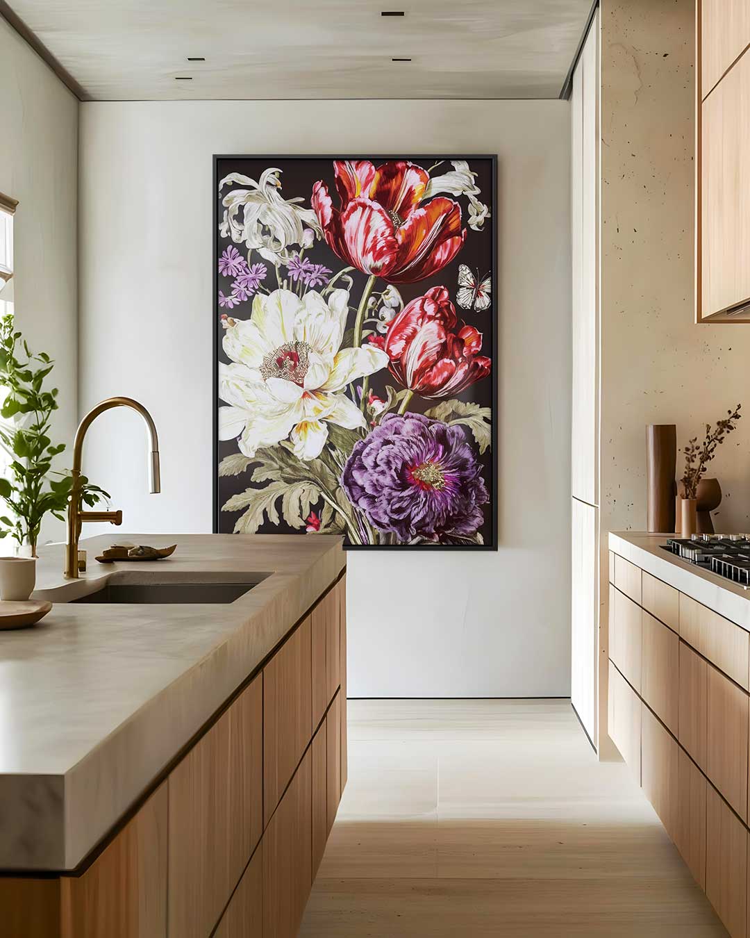 Bloeiende Natuurpracht Kunstwerk-canvas-dibond-plexiglas-wanddecoratie-WallArtistic