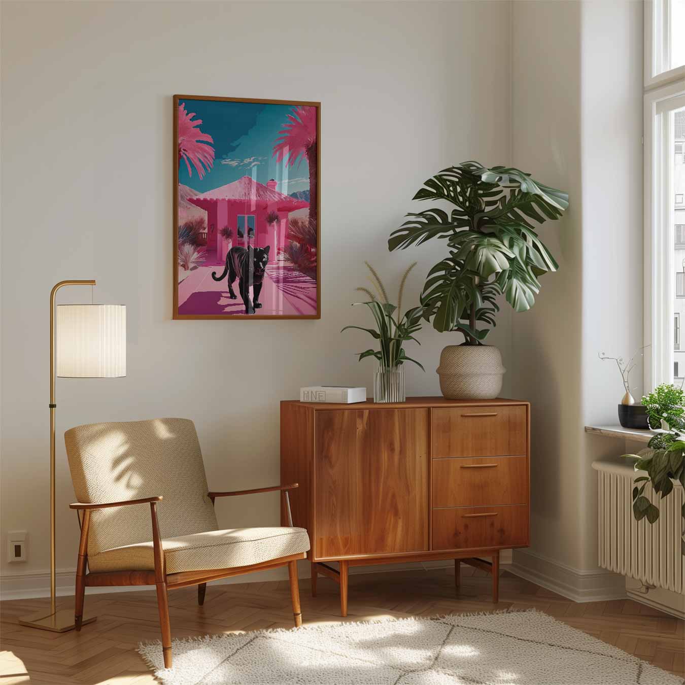 Avontuurlijke Droomlandschap Poster-WallArtistic