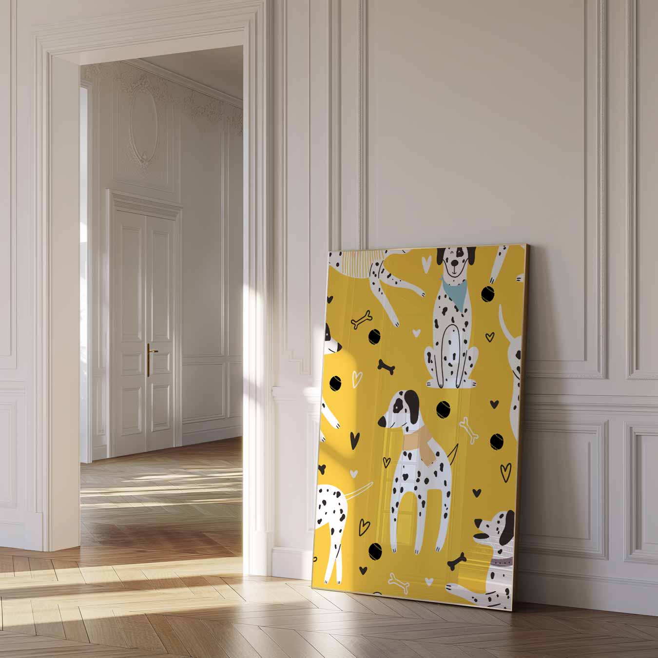 Dalmatier Droomwereld Poster-WallArtistic