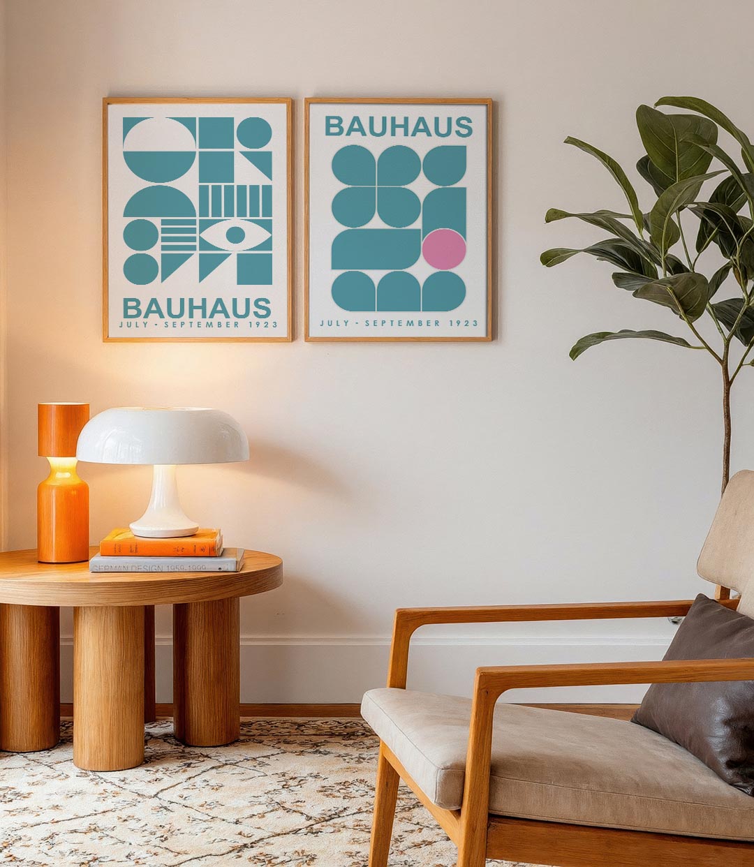 Vormen en vlakken Posterset