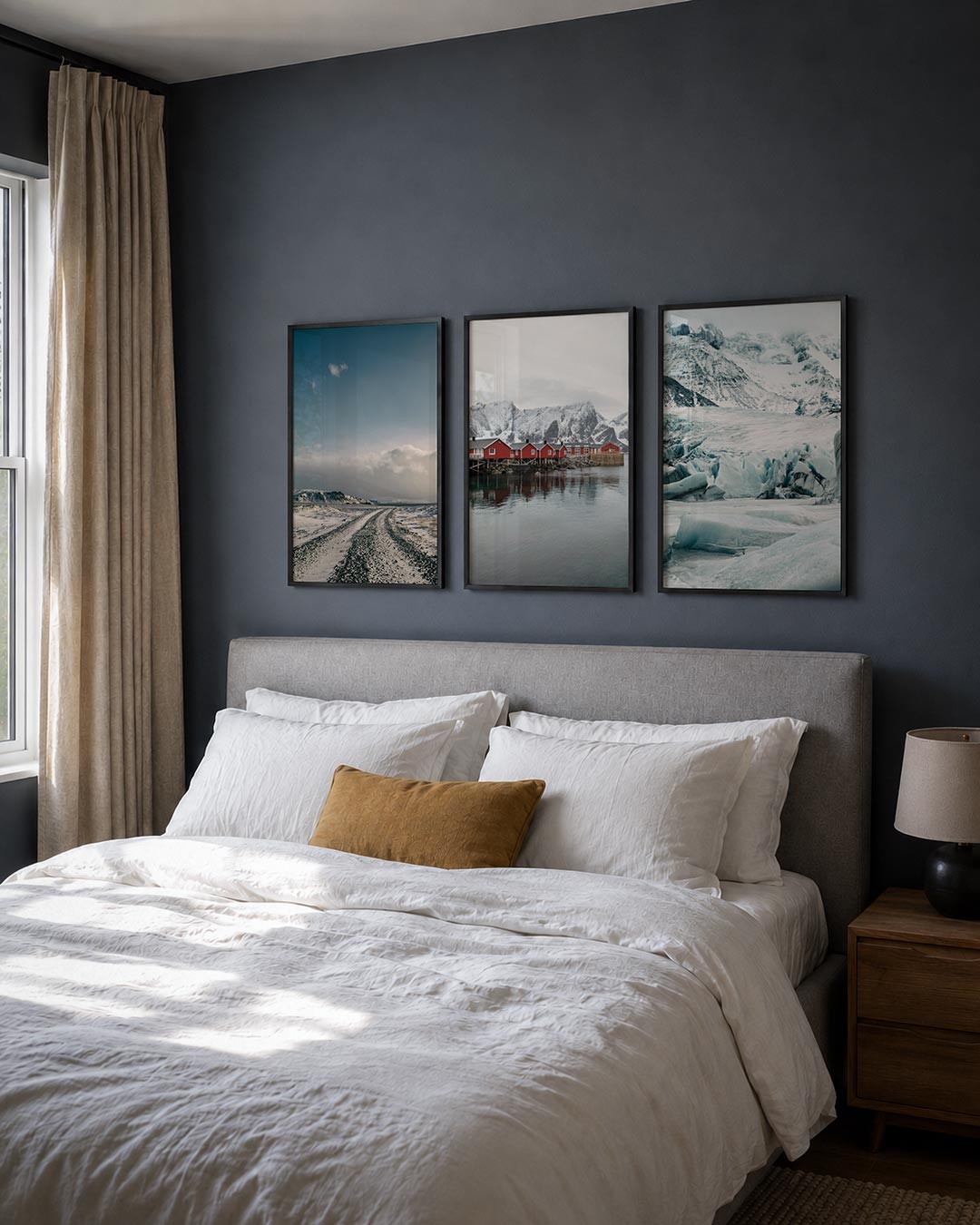 Landschap en lijnen Posterset