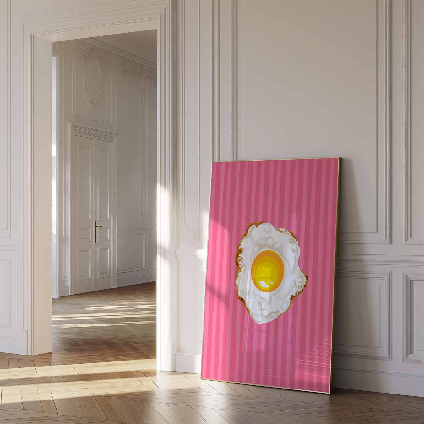 Sunny Side Up Ontbijt Poster-WallArtistic