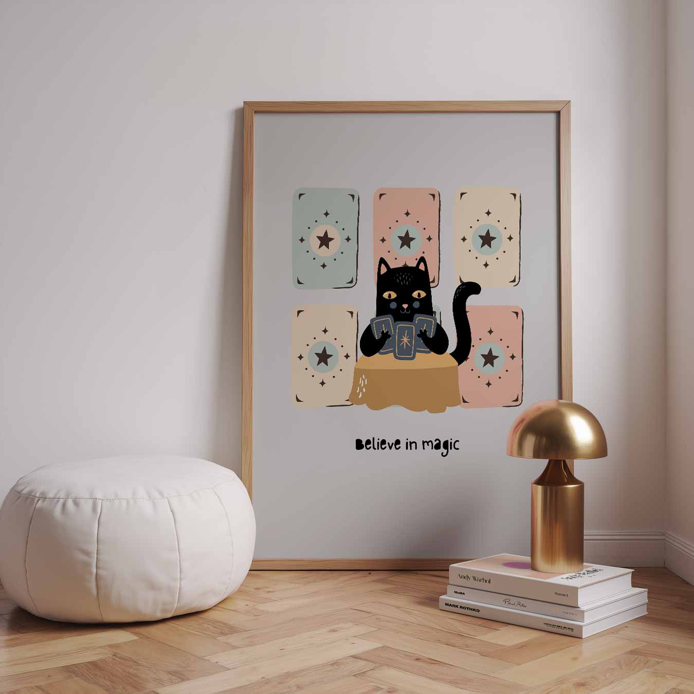 Magische Kat Tarot Poster