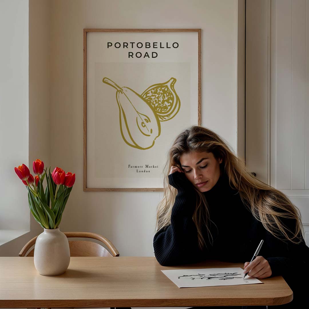 Elegante Portobello Road Poster-WallArtistic