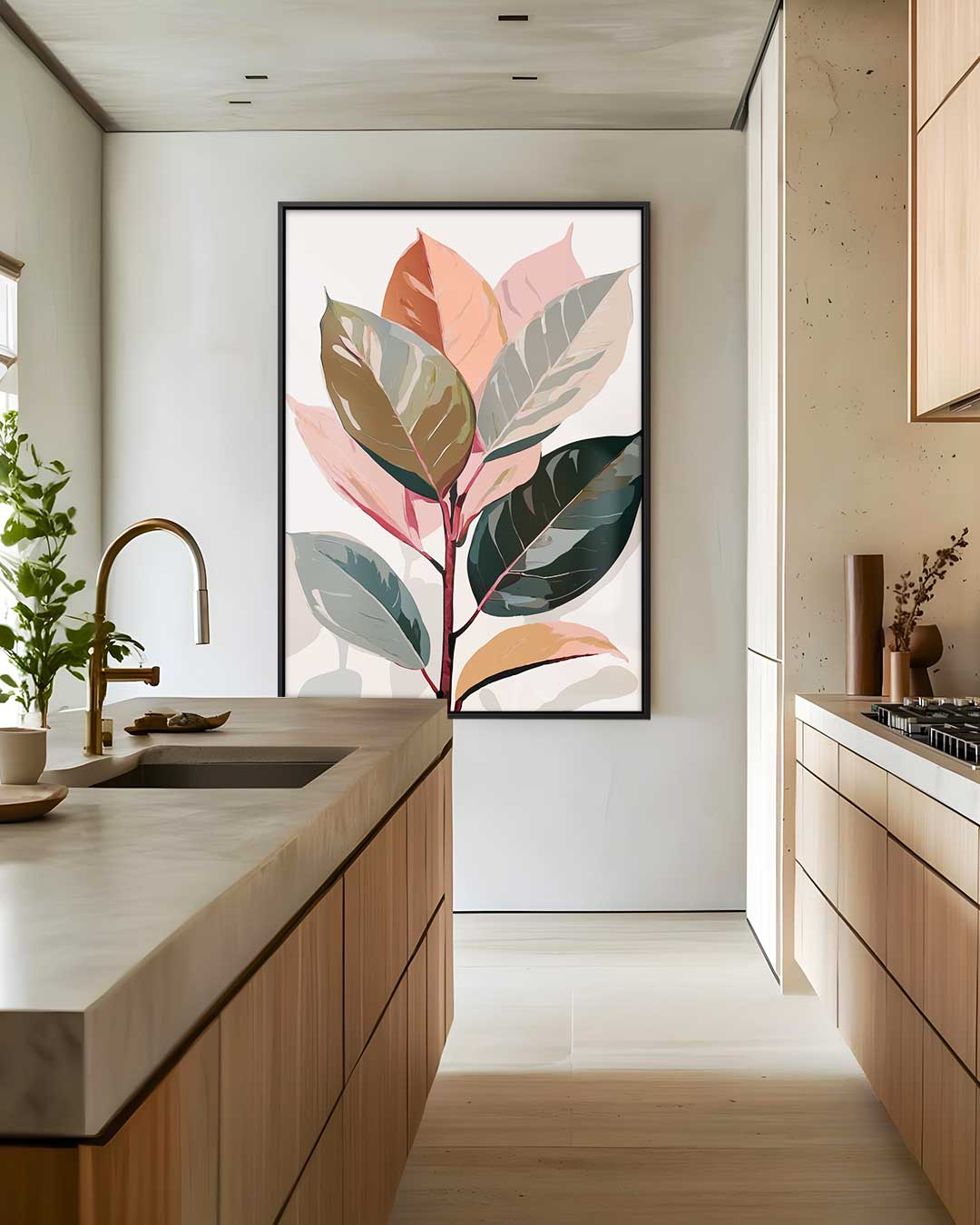 Natuur in Harmonie Kunstwerk-canvas-dibond-plexiglas-wanddecoratie-WallArtistic