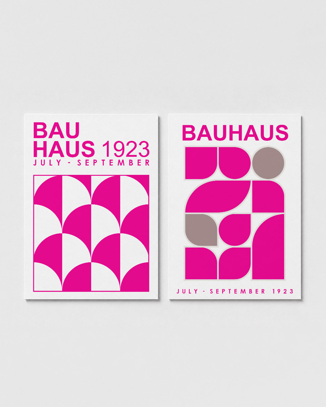 Kleur en vormen Posterset